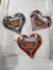 Heart Picture Frame with Flowers