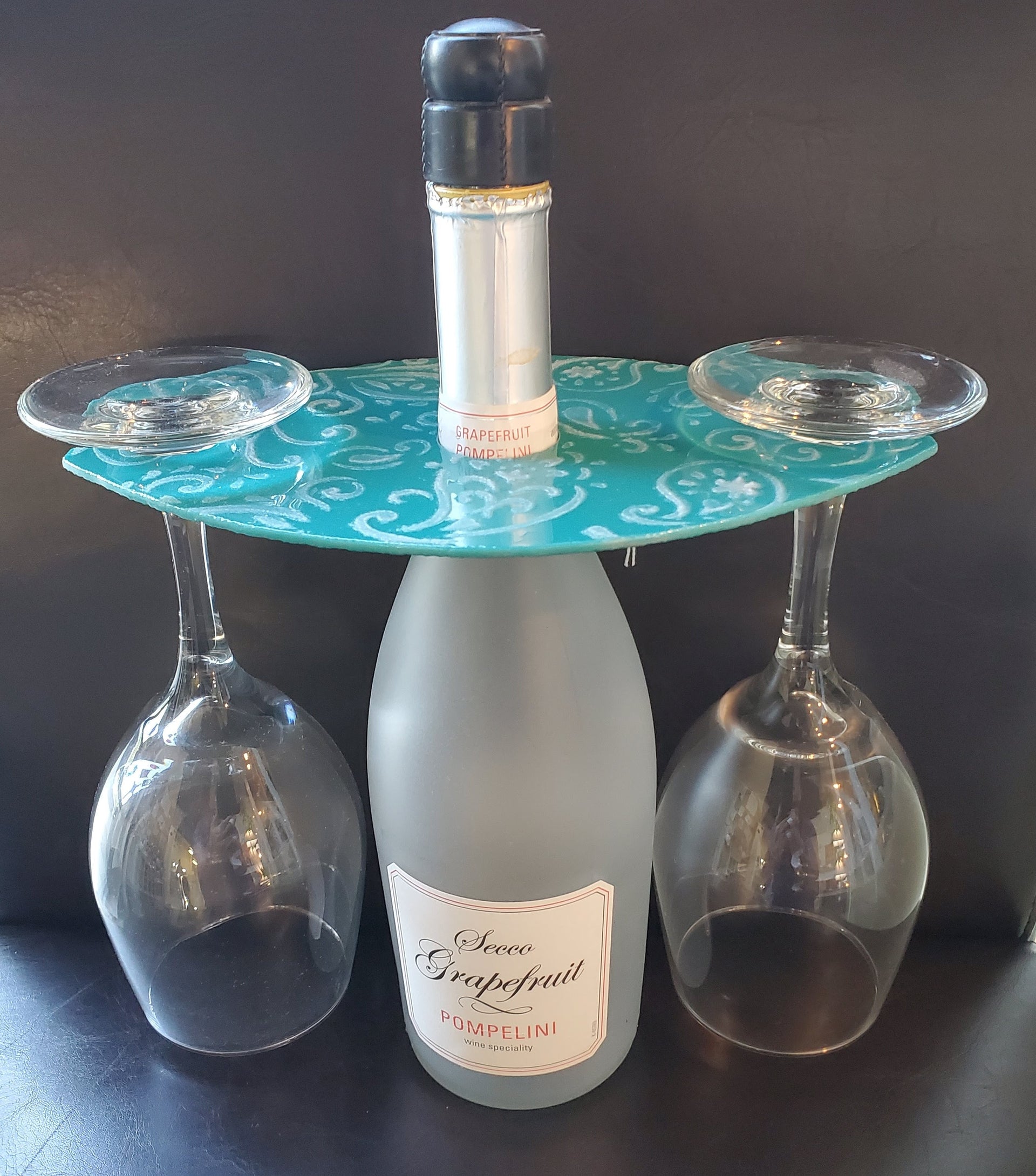 Wine Glass Holder – Simply Stained Glass